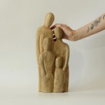 Декор для интерьера деревянный, фигура ЧИТРА ГЬЯРАХ